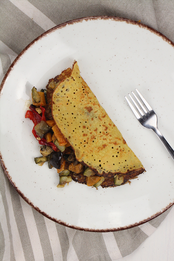 Receta Soccas: crepes sin gluten de harina de garbanzo - Blog Conasi